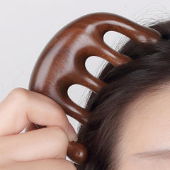 Resin Massage Comb for Head Scalp Relaxation Acupoint Massage Tool