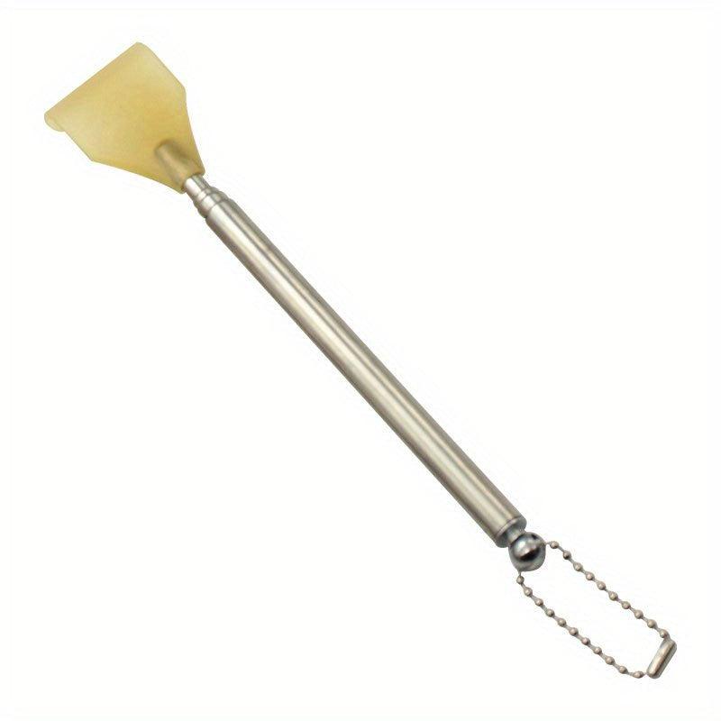1pc Extendable Back Scratcher Stainless Steel Telescopic Claw Massager