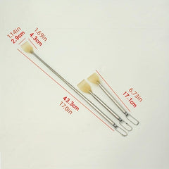 1pc Extendable Back Scratcher Stainless Steel Telescopic Claw Massager