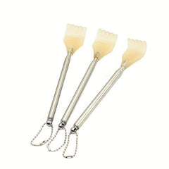 1pc Extendable Back Scratcher Stainless Steel Telescopic Claw Massager