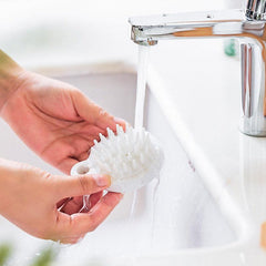 Silicone Hair Brush Shampoo Comb Massage Tool Hair Massager