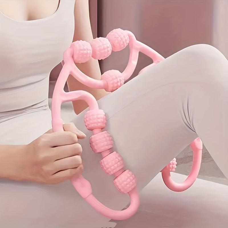 12 Rounds Muscle Relaxation Roller Unblock Blood Circulation Yoga Fitness