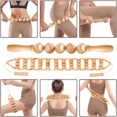 6pcs Wood Massage Tools Wooden Massager For Body Shaping Massage Tool Set