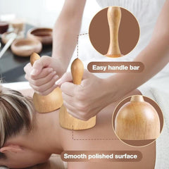 6pcs Wood Massage Tools Wooden Massager For Body Shaping Massage Tool Set