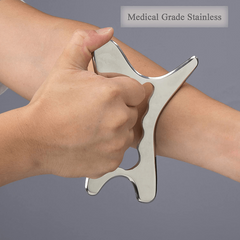 Fascial Knives Physiotherapy Massager IASTM Tool Stainless Steel Gua Sha Plate
