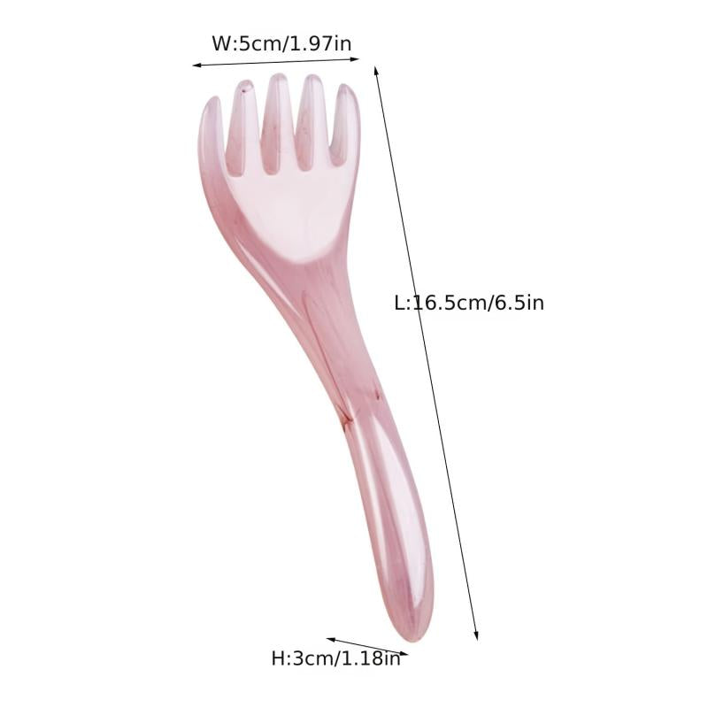 Resin Beeswax Head Massage Comb Chinese Scraping Stick