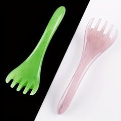 Resin Beeswax Head Massage Comb Chinese Scraping Stick