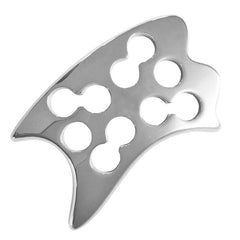 Stainless Steel Scraping Massage Tool 10 Holes Physcial Massager