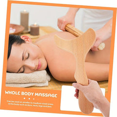 Gua Sha Scraping Board Wooden Muscle Relaxation Massage Tool