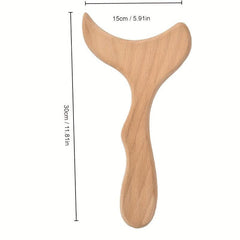 Gua Sha Scraping Board Wooden Muscle Relaxation Massage Tool