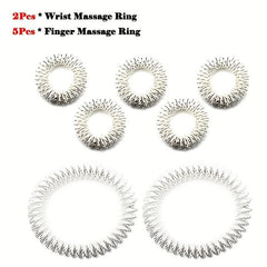 Acupoint & Wrist Massage Rings Pain Therapy Finger Circulation