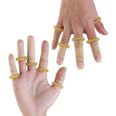 Acupoint & Wrist Massage Rings Pain Therapy Finger Circulation