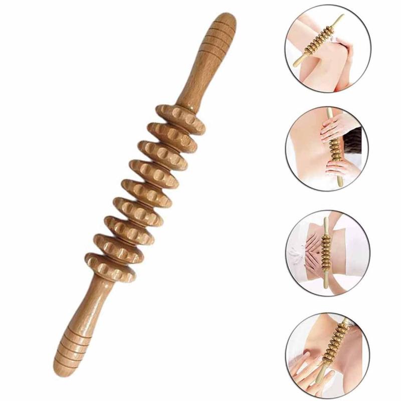 7pcs Wooden Body Massage Tools for Lymphatic Drainage & Shaping
