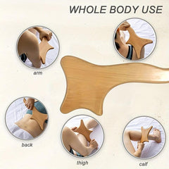 Oak Massage Scraping Board For Body Massage