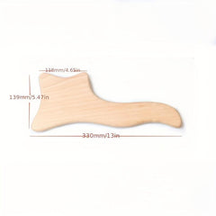 Oak Massage Scraping Board For Body Massage