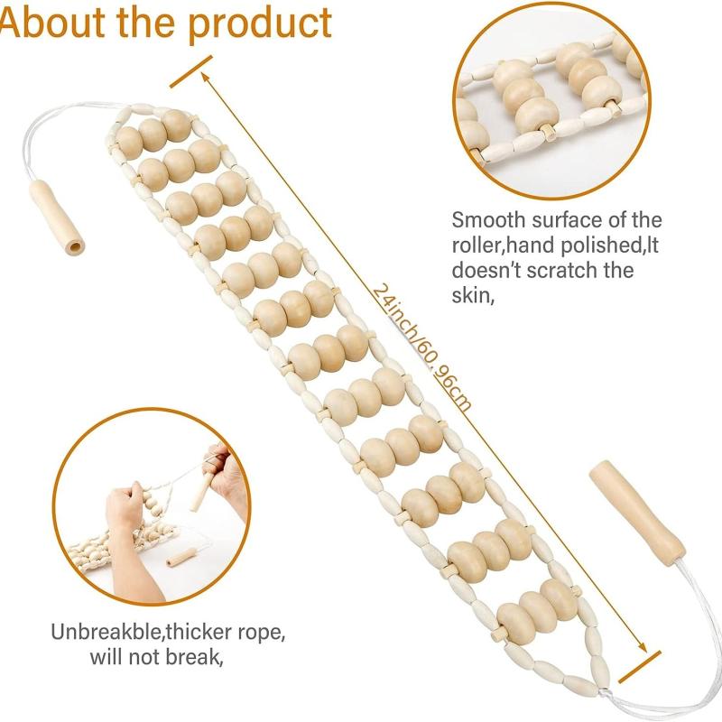 3pcs Wood Therapy Massage Tools for Lymphatic Drainage