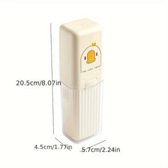 Cartoon Travel Toothbrush Storage Container Box
