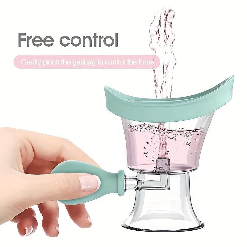 Eye Wash Cup Silicone Air Pressure Eye Cleaning