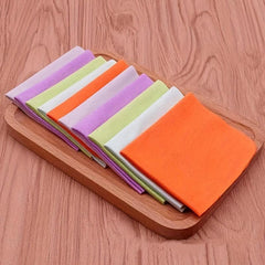 5 Pack Soft Chamois Cleaning Cloths for Glasses Phones