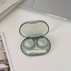 Lens Box Portable Transparent Lens Care Box