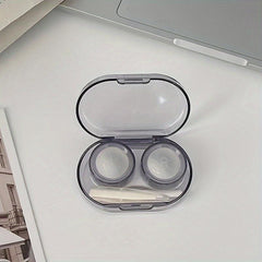 Lens Box Portable Transparent Lens Care Box