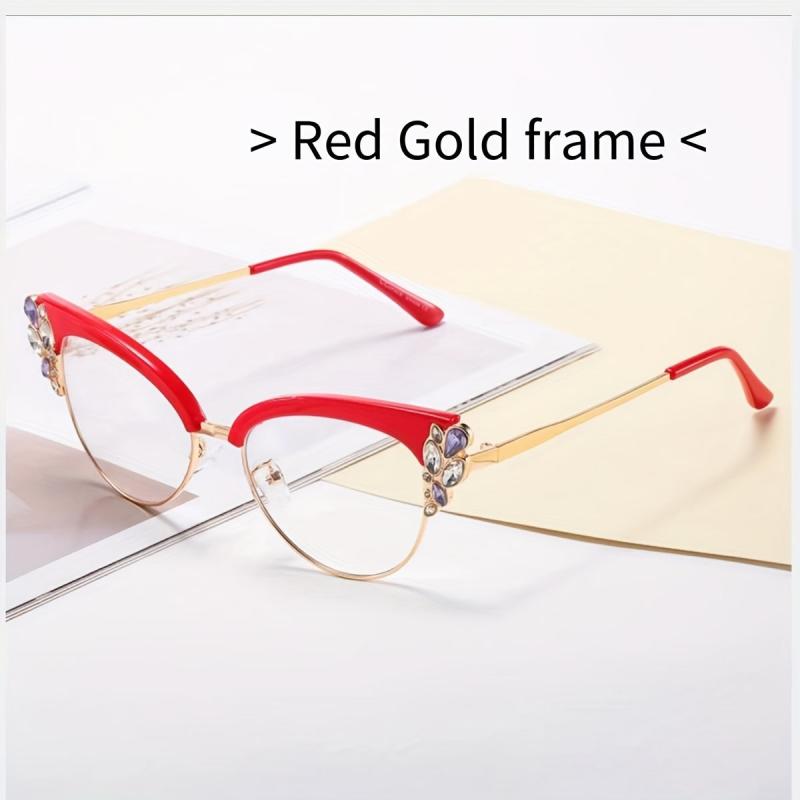 Anti Light Funky Cat Eye Glasses for Dance Party