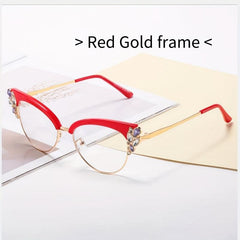 Anti Light Funky Cat Eye Glasses for Dance Party