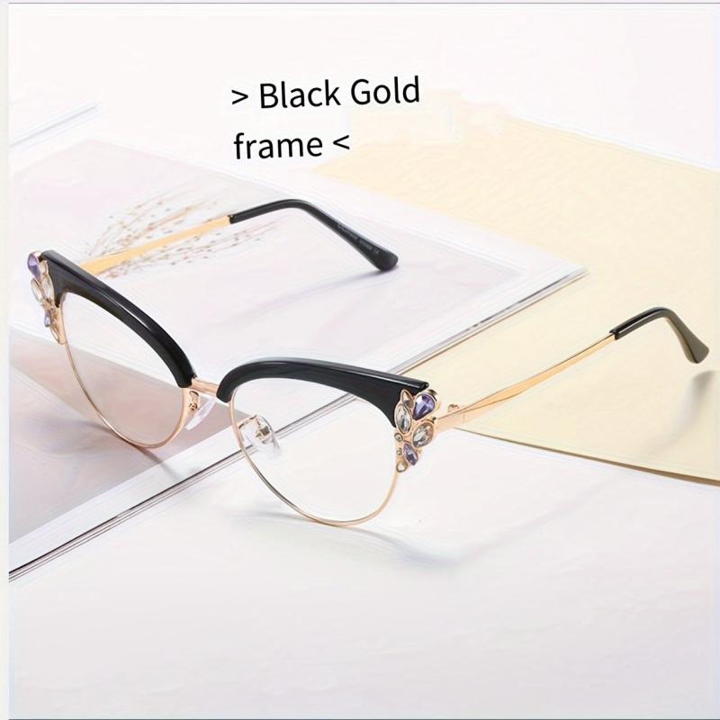 Anti Light Funky Cat Eye Glasses for Dance Party