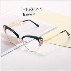 Anti Light Funky Cat Eye Glasses for Dance Party