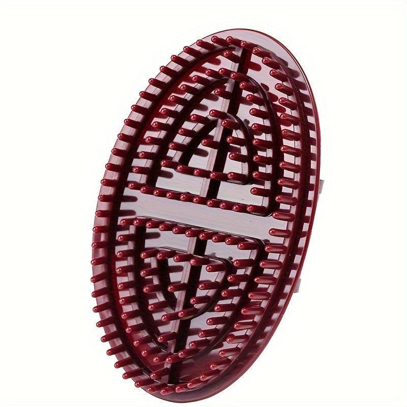 Handheld Massage Brush Gua Sha Tools Plastic Meridians Massage Brush