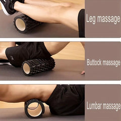 3pcs Set Foam Roller Massage Ball Muscle Relaxation Fitness Yoga