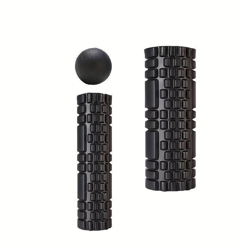3pcs Set Foam Roller Massage Ball Muscle Relaxation Fitness Yoga