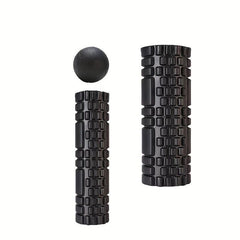 3pcs Set Foam Roller Massage Ball Muscle Relaxation Fitness Yoga
