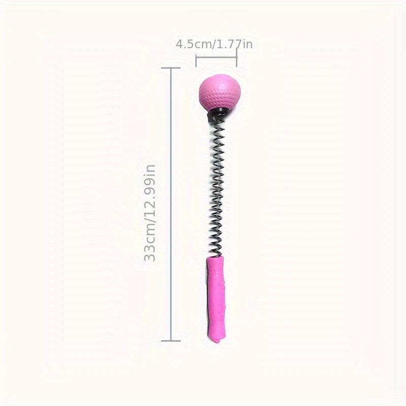 Golf Ball Massage Hammer Batting Silicone Spring Massager Fitness Hammer