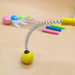 Golf Ball Massage Hammer Batting Silicone Spring Massager Fitness Hammer
