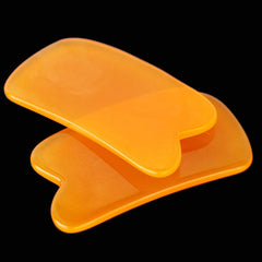 Resin Scraping Board Facial Massager Neck Body Scraping SPA Beauty Tool