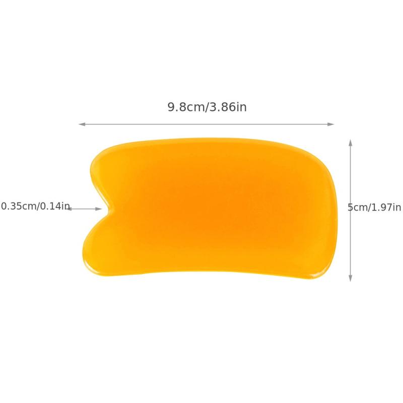 Resin Scraping Board Facial Massager Neck Body Scraping SPA Beauty Tool