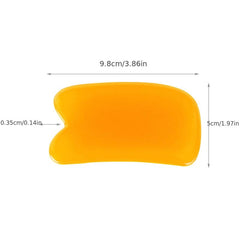Resin Scraping Board Facial Massager Neck Body Scraping SPA Beauty Tool