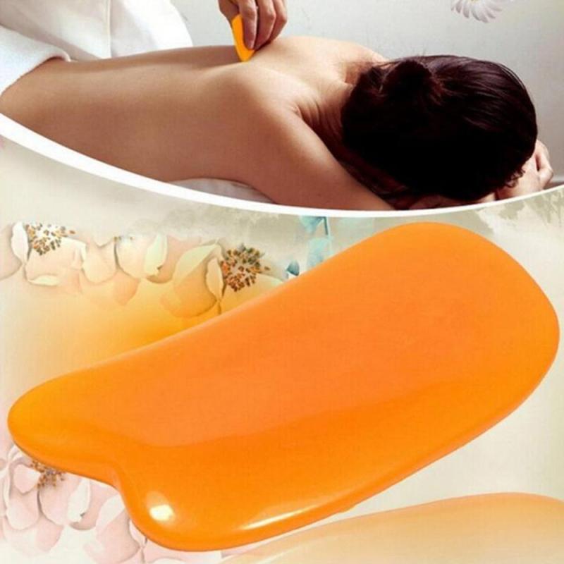 Resin Scraping Board Facial Massager Neck Body Scraping SPA Beauty Tool