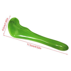3pcs Natural Resin Guasha Board Gouache Scraper for Acupressure SPA Massage