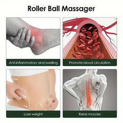 7-Bead Handheld Neck Massager with 7 Ball Massage Points