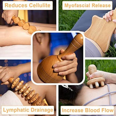Wooden Massage Tools For Full Body Massage Body Shaping Body Contouring