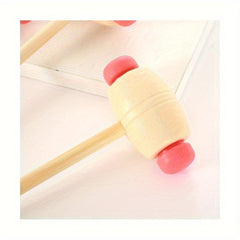 Wooden Body Massager Handheld Hammer for Self Massage