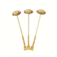 Wooden Body Massager Handheld Hammer for Self Massage