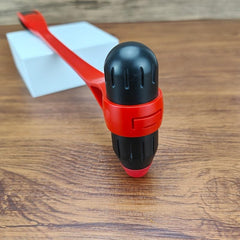 Long Handle Silicone Trigger Point Massage Hammer for Back Massage