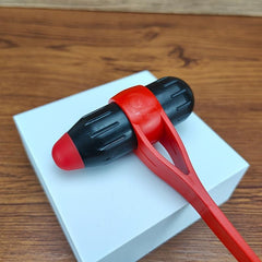 Long Handle Silicone Trigger Point Massage Hammer for Back Massage