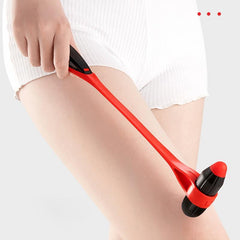 Long Handle Silicone Trigger Point Massage Hammer for Back Massage
