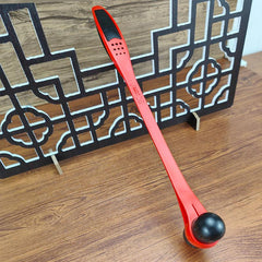 Long Handle Silicone Trigger Point Massage Hammer for Back Massage