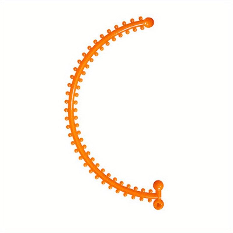 Manual Circle Neck & Back Massager ABS Handheld Muscle Self Massage