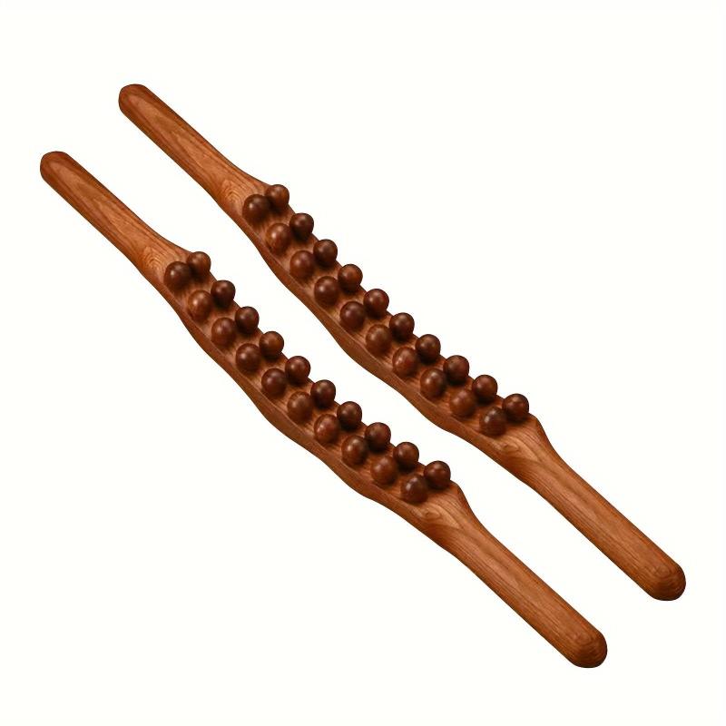 Wooden Scraping Stick 20 Massage Points Massage Roller Smoother